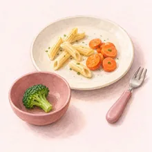 No-thanks bowl, painted for the Calm Kit